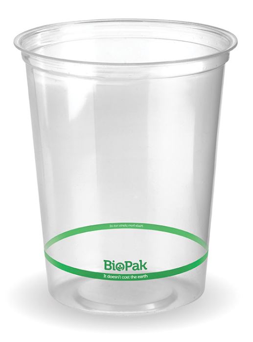 Bowl Plastic Biopak 960ml Clear