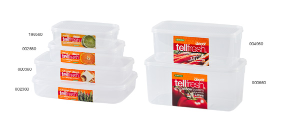 Cont Tellfresh 4lt Oblong 275x203x104