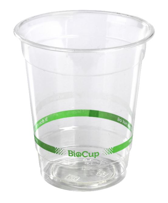 Cup Plastic Biopak Clear 250ml