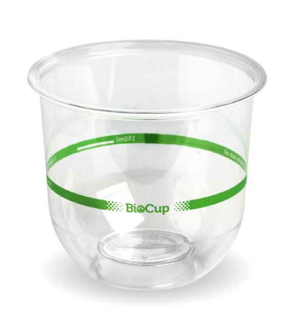Cup Plastic Biopak Wine Tumb 150f/L Q360