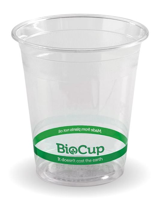 Cup Plastic Biopak 200ml Clear