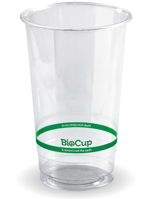 Cup Plastic Biopak 700ml Clear