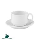 Cup 218ml Stk Tea White Ableware