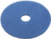 Floor Pad 40cm Blue Med Poly Fp-536-40