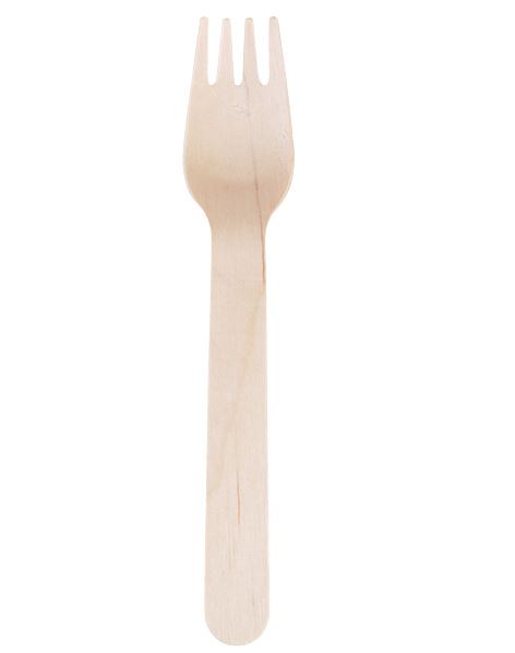 Forks Wooden Disposable (Pkt100)