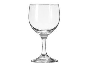 Glass Libbey Embassy 251ml Wine 144mm