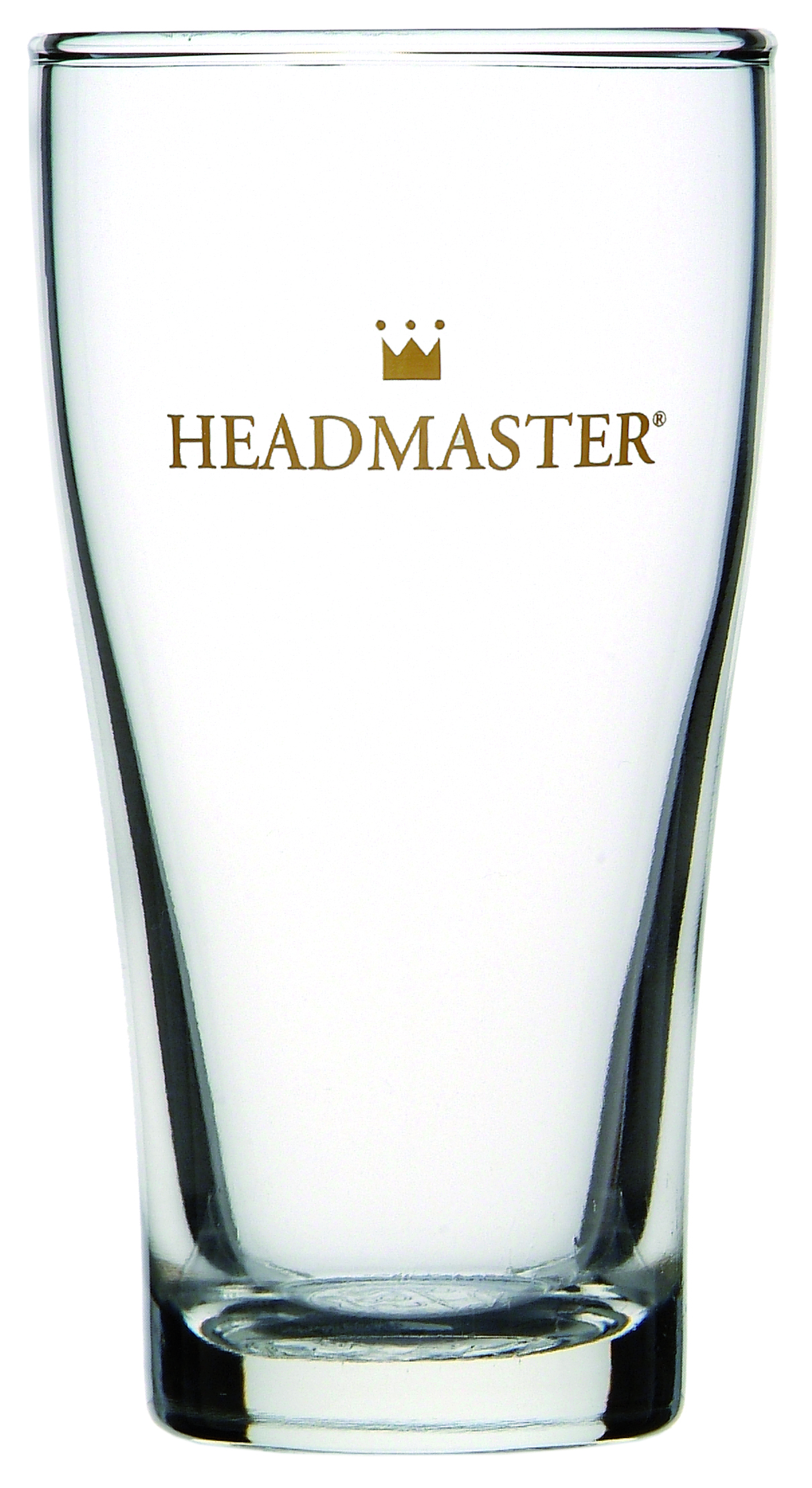 Glass Conical Headmaster 285ml Embossed