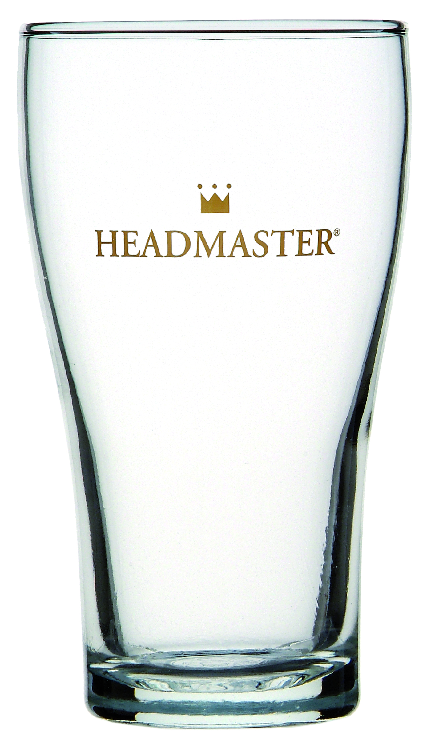Glass Conical Headmaster 425ml Embossed