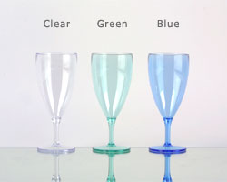Glass P/Carb 200ml Wine Stem