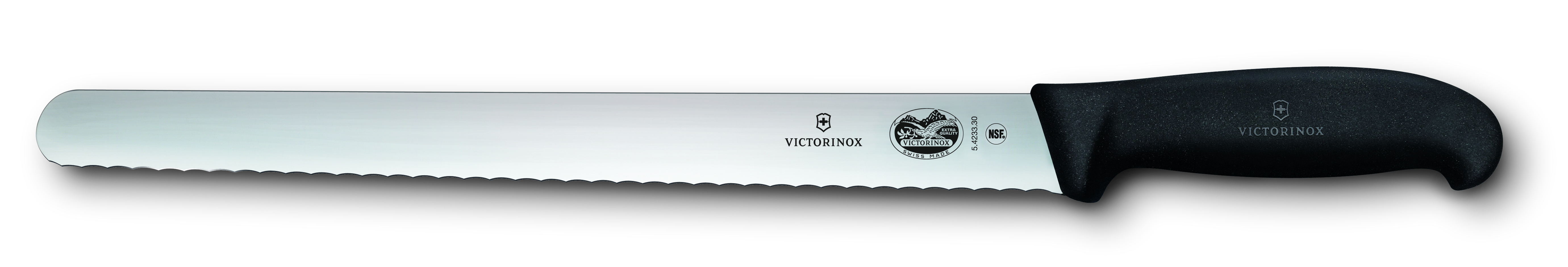 Knife Victorinox Slicing Wavy 30cm Black