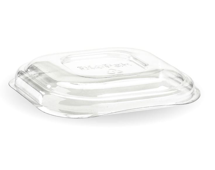 Lid Biopak Dome Clear For Square Contain