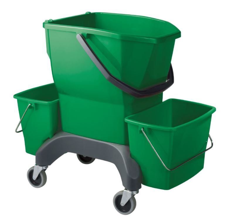 Mop Bucket Easy Ergo Green W/2x7 Lt Buck