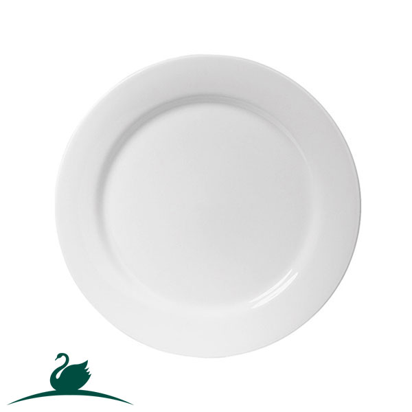 Plate Flinders Wide Rim 280mm White