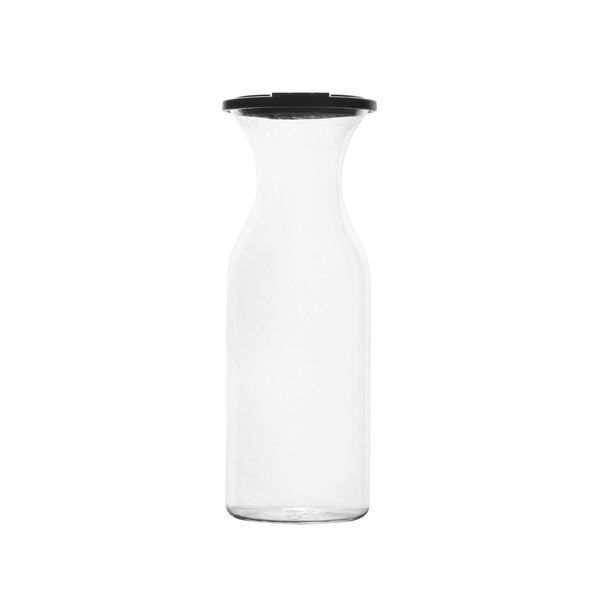 Glass Polycarb Carafe W/ Lid 1l