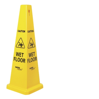Sign Floor "Wet Floor" Cone 690mm High