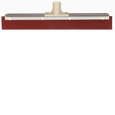 Squeegee Floor Alum Back Red Rubber 45cm