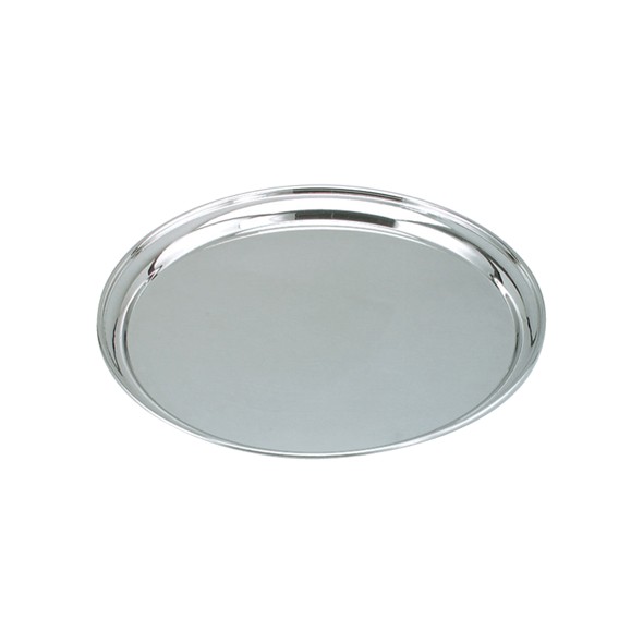 Tray Round 30cm S/Steel